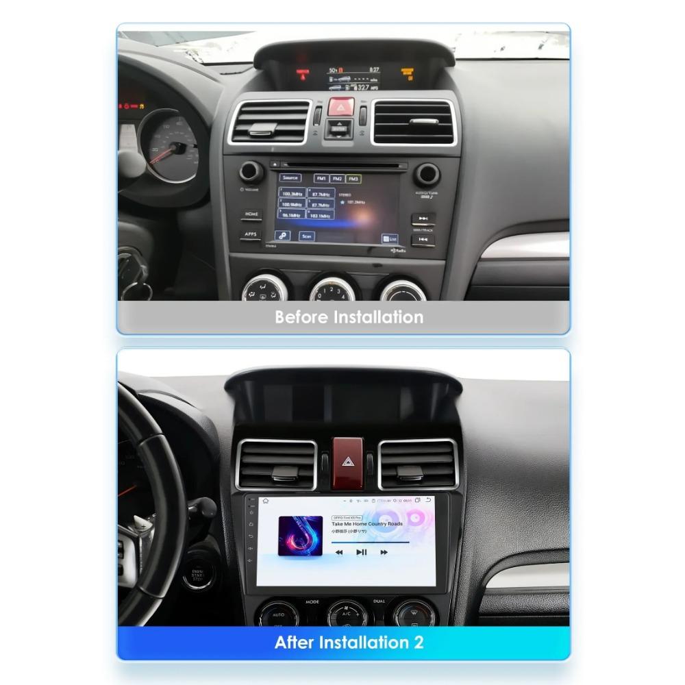 Android 12 Radio For Subaru Forester WRX and STI XV Crosstrek Impreza 2015 2016 - 2018 Stereo Car GPS Player 2din Carplay