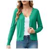 Tee Shirts Women Women Cardigan With Buttons And V Neck Lightweight And Summery Cardigan Women Elegant With Camisetas De Mujer