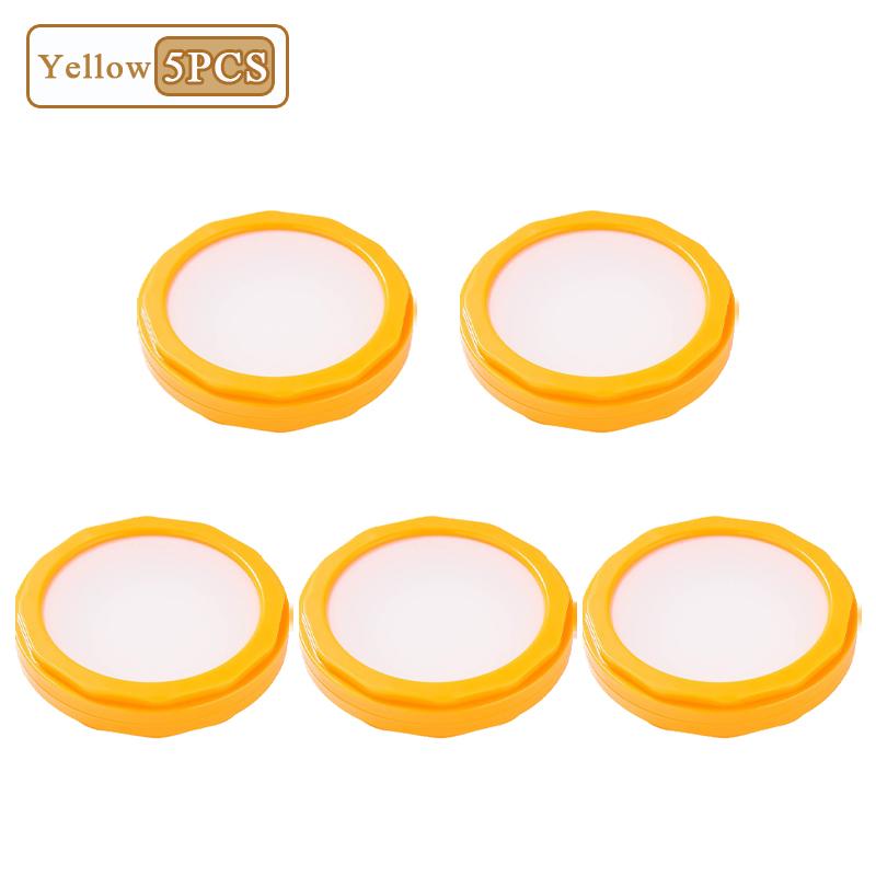 1-10PCS Silicone Food Storage Container Double Sided Lid Mini Fridge Organizer for Fruits Vegetables Fresh Keeping Kitchen Box