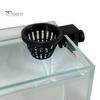 Aquatic Plant Container Aquarium Holder, Top Hanging Fish Tank Holder Planter Basket with Screw Clamp for Anubias, Plants Landscaping Tool
