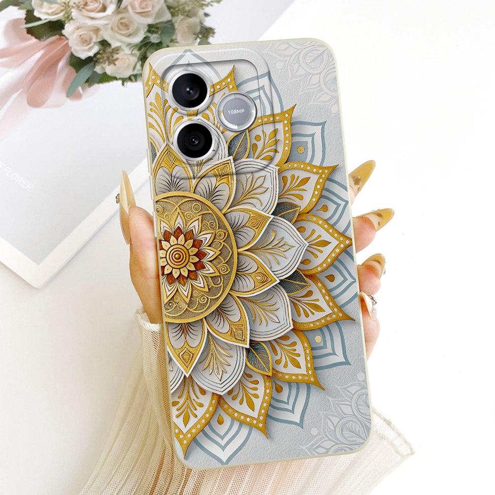 For Honor 600 Lite 5G Casing Cover Silicone Luxury Fashion Kawaii Cute Painted Shockproof Phone Case For Honor LNA-NX1