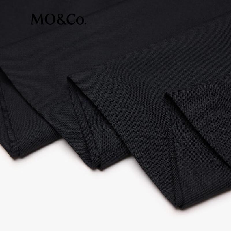 MO&Co. British Style A-Line High-Waist Mid-Length Skirt