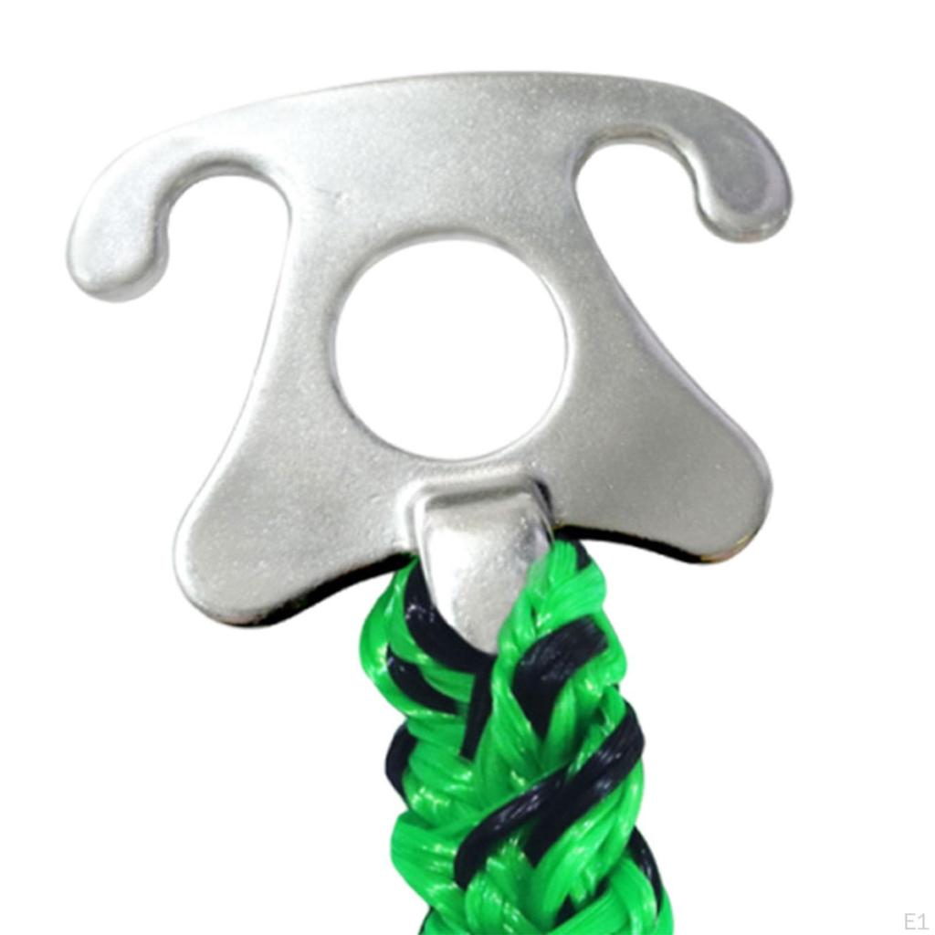 Boat Tow Rope with Stainless Steel Connector for Water Sports Use