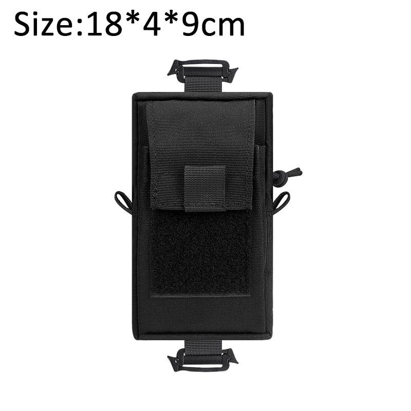 Molle Tactical Waist Bag Outdoor Emergency EDC Pouch Phone Pack Sports Climbing Running Accessories Outdoor Tool Hunting Bags