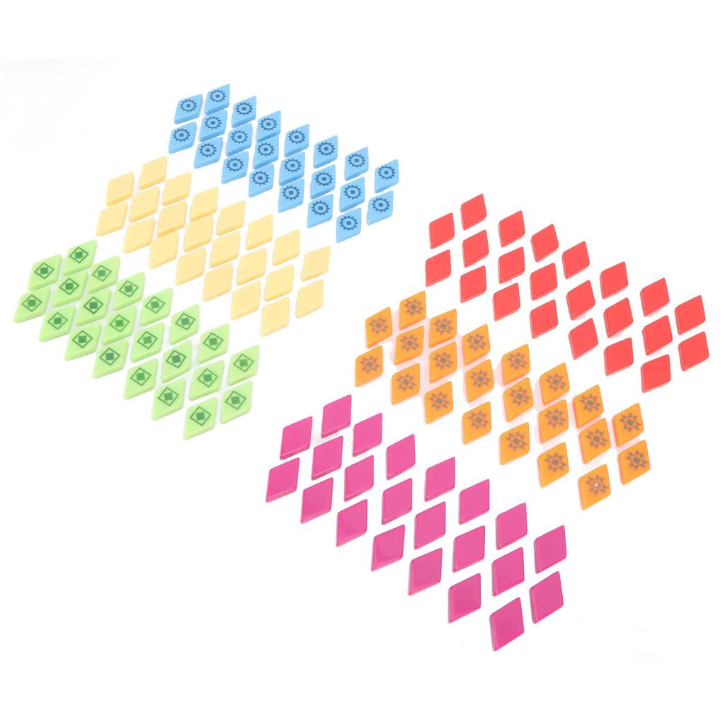 Englische Version Brettspiele Pavillon Party Strategie Brettspiele Farbiger Baustein Meister Brettspiele für