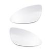 Left Right Side Heated Mirror Glass White Rearview Mirror for Porsche Cayenne 2011 2012 2013 2014 95873152130 95873152230