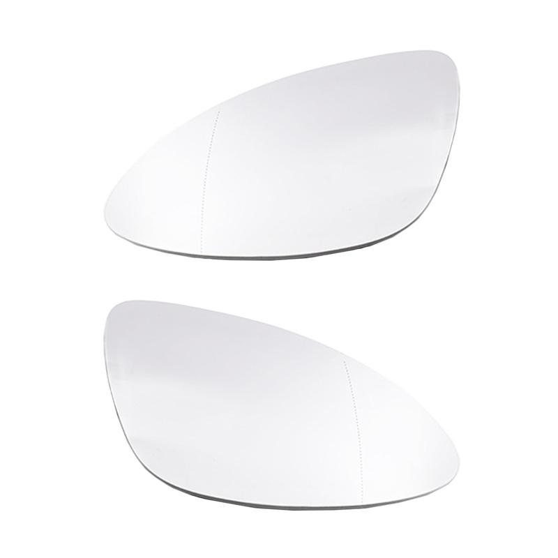 Left Right Side Heated Mirror Glass White Rearview Mirror for Porsche Cayenne 2011 2012 2013 2014 95873152130 95873152230