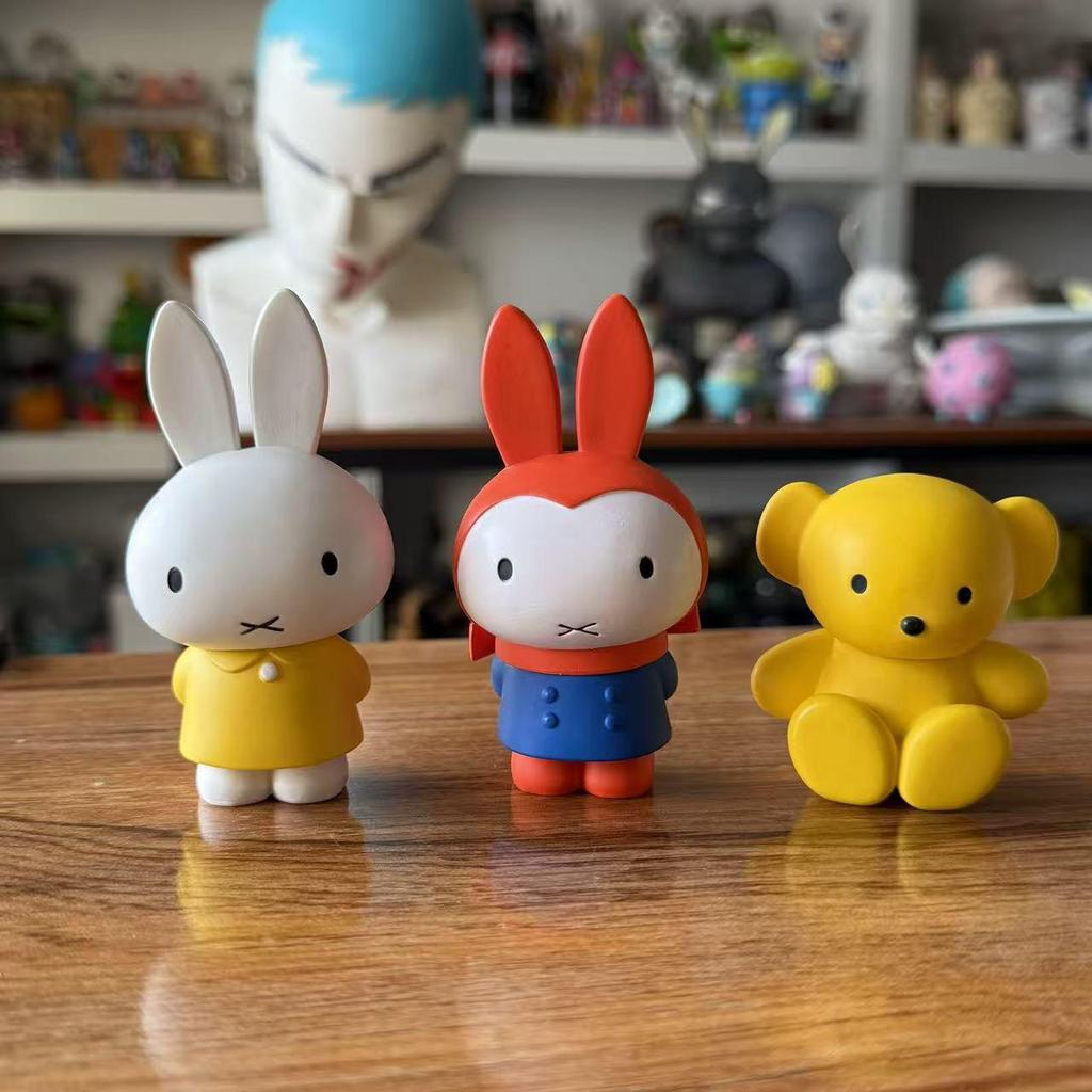 Miffy Silicone Blind Box Toy: Creative Car Air Freshener & Cute Desktop Ornament