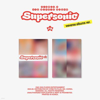 Fromis_9 - 3rd Single Album 'Supersonic' [weverse Albums Ver.][1 Out of 8 QR Cards Randomly Sent]