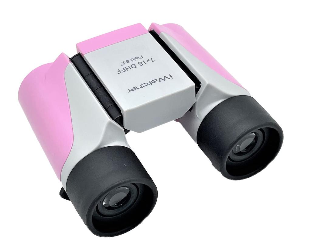 iWatcher 7x18" DHFF Binoculars - No Focusing Required Just Look Through Perfect for Outdoor Activities, Bird Watching, and Concerts. Includes Strap.