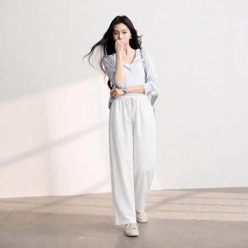 Sancai 2026 Spring High-Waist Loose Air Balloon Pants