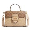 Morgan 21 Top Handle Satchel In Blocked Signature Canvas CH314-IMOT4