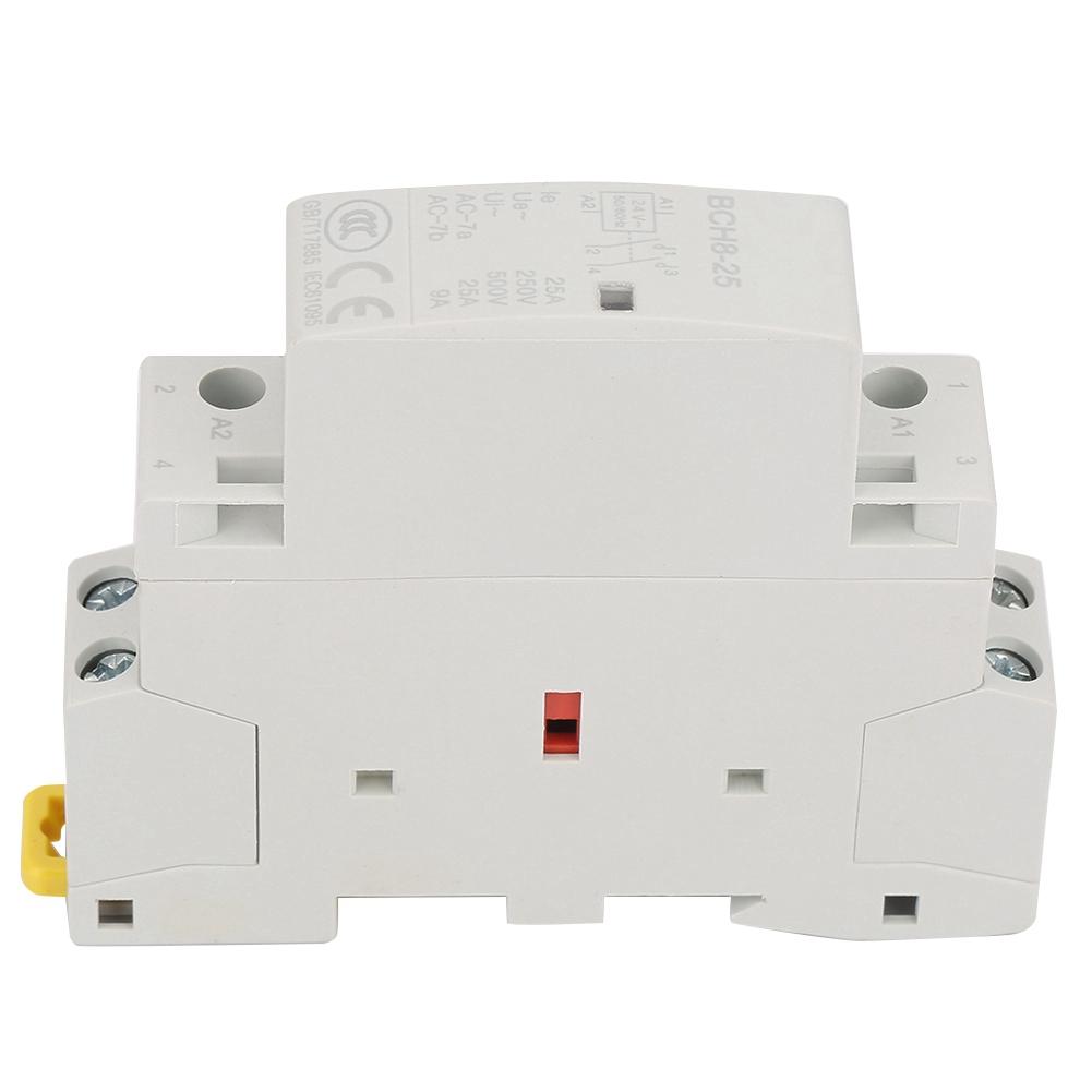 2P 25A 24V 1NO 1NC 5060Hz Din Rail Household?AC Contactor High Quality