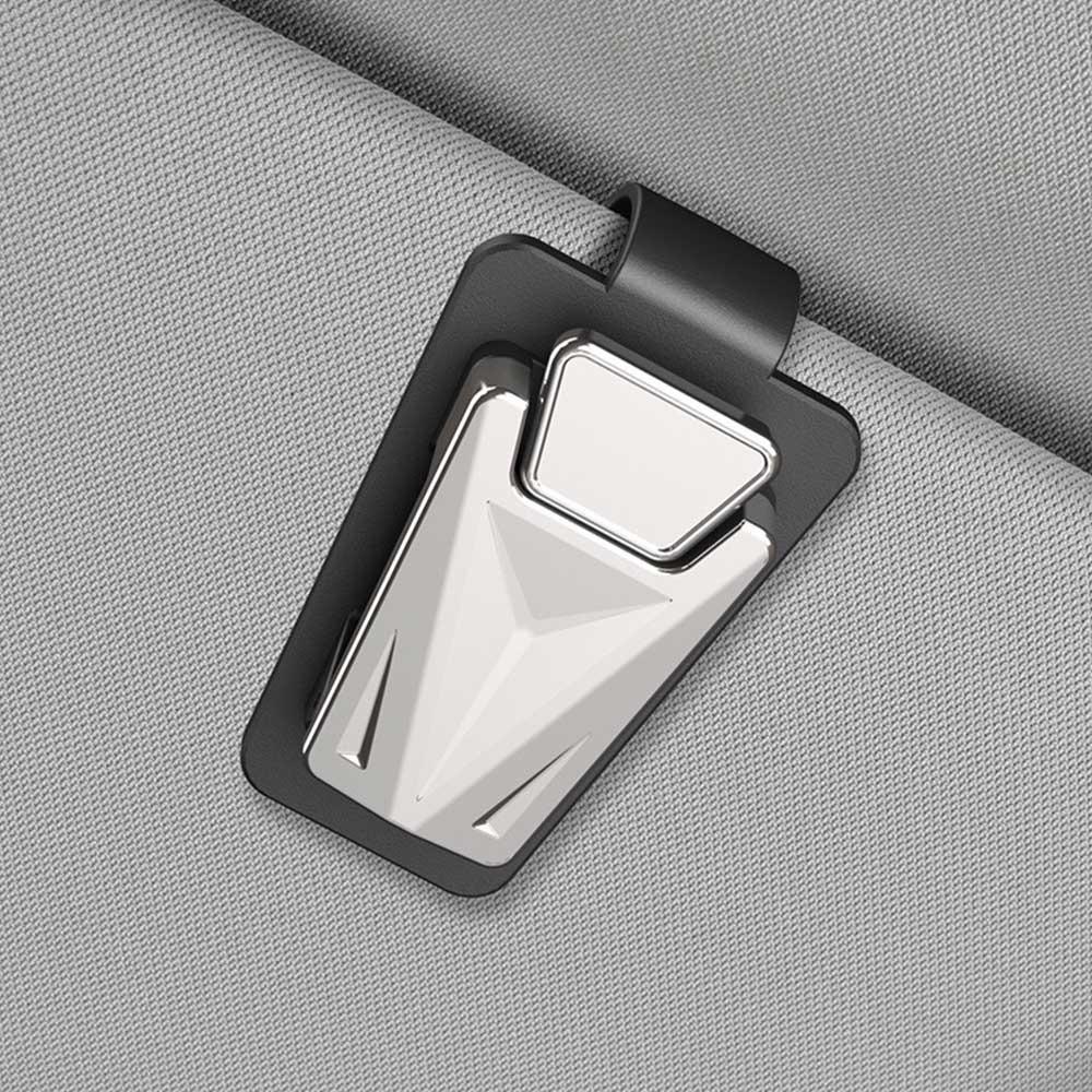 Metal Buckle Sunglasses Clip Premium Automobile Glasses Organizer  for Car Visor