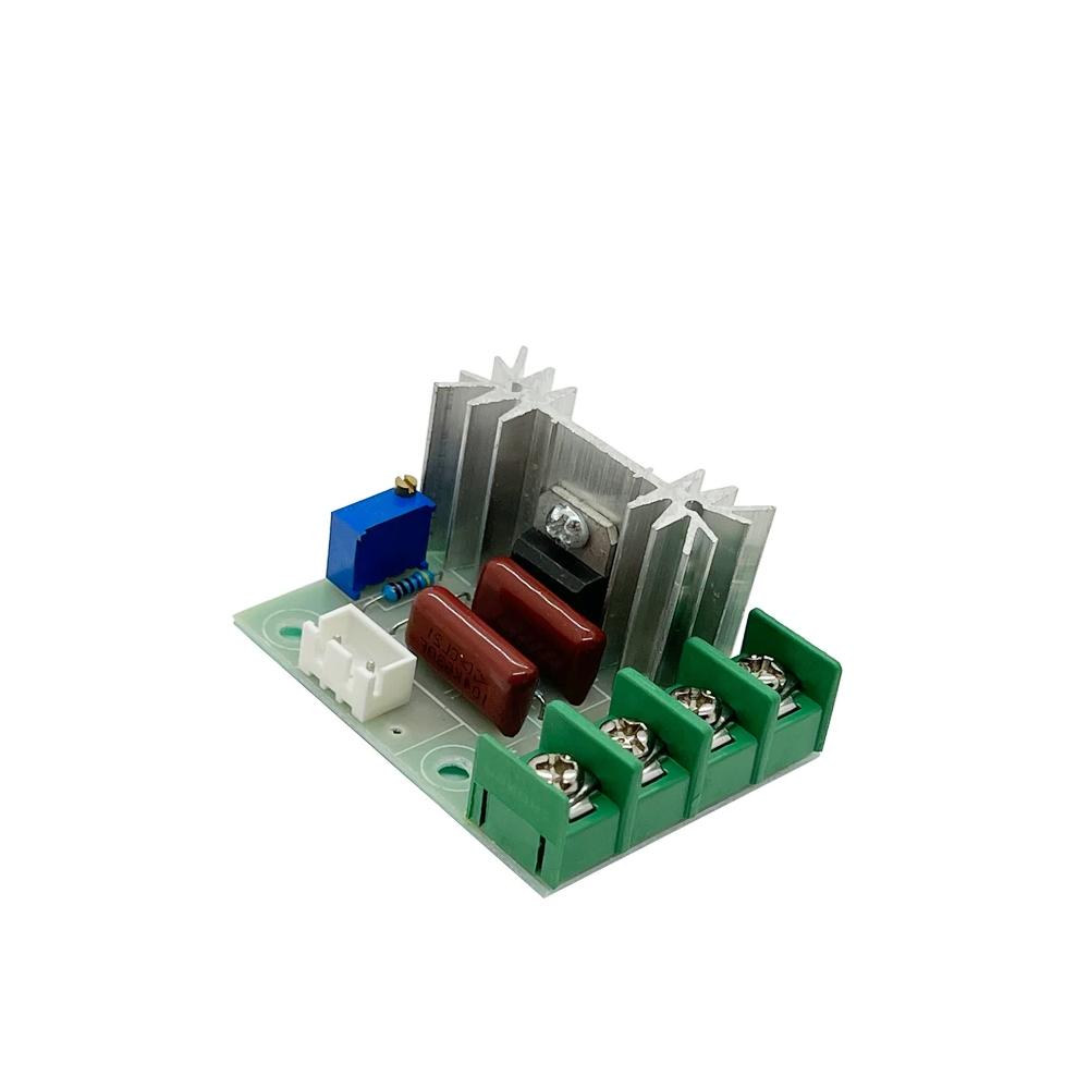 AC 220V 2000W SCR Voltage Regulator LED Dimming Dimmers 2000W High Power Motor Speed Controller Governor Module W/ Potentiometer