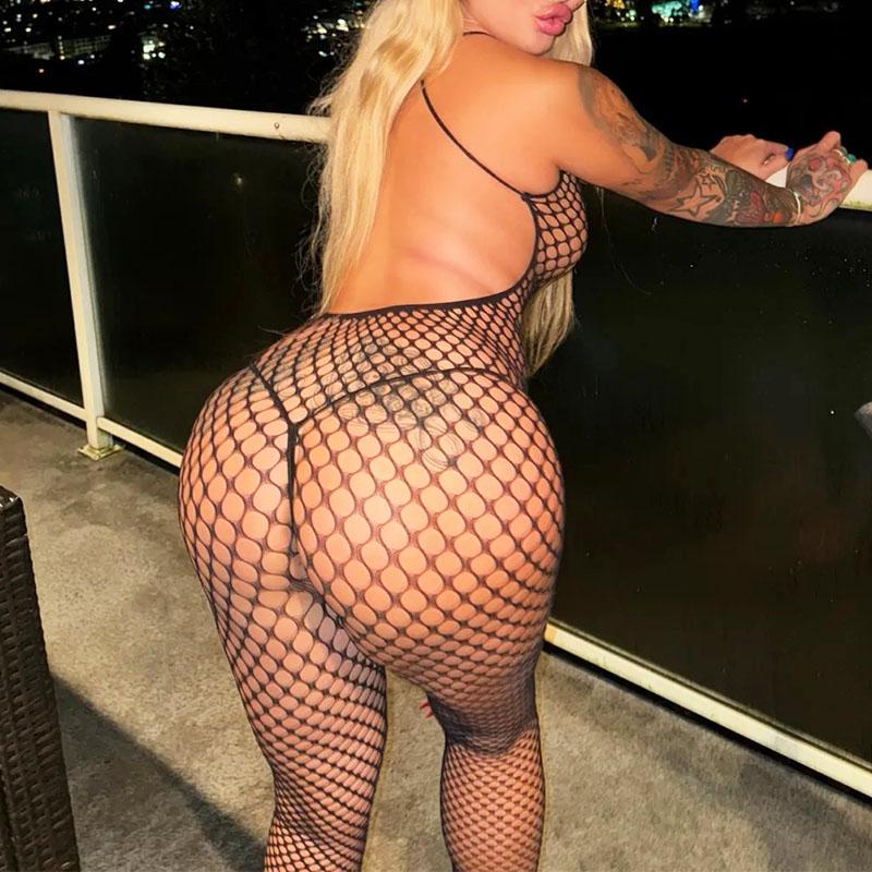 Porn Crotchless Sex BodyStockings Teddy Tight Transparent Lingerie For Women Gay  Fishnet Bodysuit Open Bra Crotch Underwear