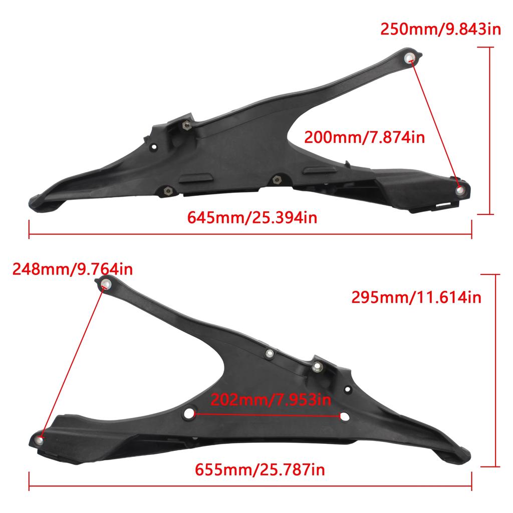 For HUSQVARNA Motorcycle Strengthen Subframe Rear SeatSupport Frame Tailstock Mount TC TX TE FC FX FE 150 250 350 450 2019-2023