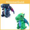 Colorful Little Flying Dragon Plush Doll For Kids Christmas Dinosaur Toy Home Decor 25cm