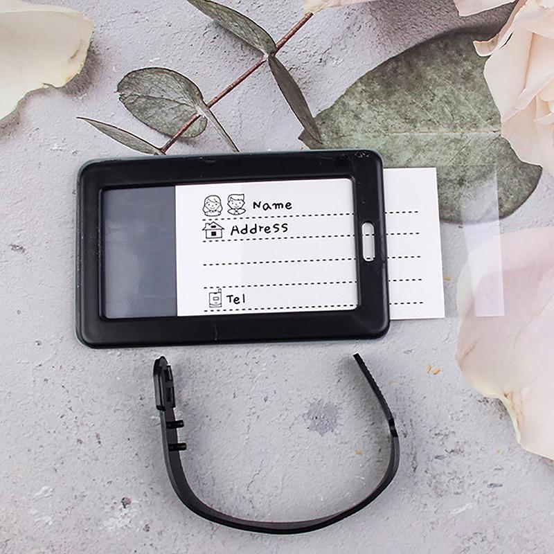 To jest moje przypomnienie Slogan Cartoon Letter Tagi bagażowe Pvc Identyfikatory pokładowe do podróży Tagi odprawy lotniczej