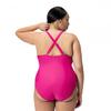 Speedo Womens/Ladies Shaping V Neck Plus One Piece Swimsuit
