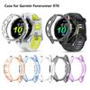 Custodia protettiva semiavvolta in colore caramella da 47 mm per Garmin Forerunner 970