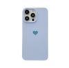 Apple 17PROMAX love matte mobile phone case, small love mobile phone case, matte feel soft case 16PRO is suitable.