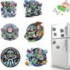 6Pcs Skull Series Diamond Art Fridge Magnet Diamond Painting Refrigerator Magnet Diamond Painting Fridge Magnet for Adults Beginners