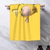 Cartoon Oddbods Cute Soft Face Towel Quick Dry Pool Bath Cotton Towels Breathable