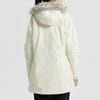 Columbia Omni-Heat Solid Waterproof Hooded Three-In-One Detachable Cotton Liner Breathable Lightweight Jacket Women Jackets White WR0004-191