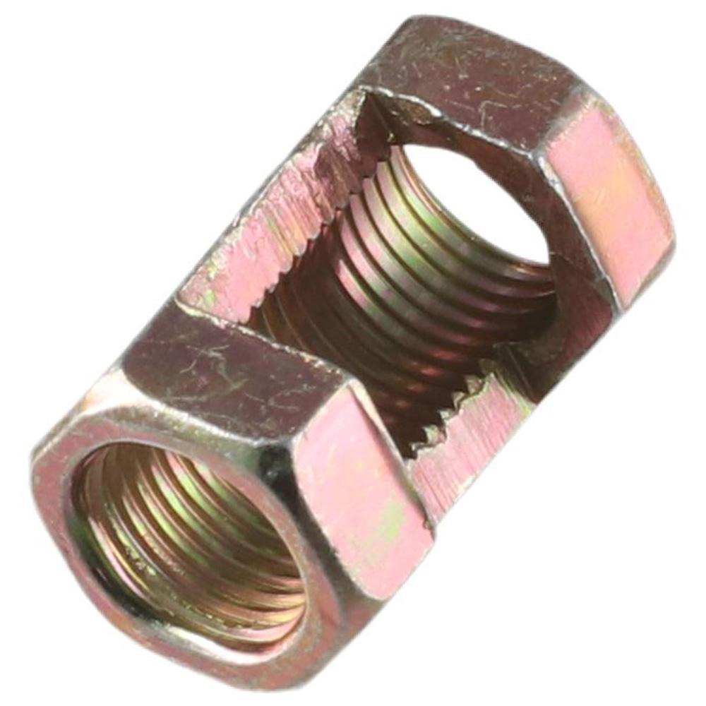 10 Pcs Plating Iron M10 Thread 25mm Coupling Nut Open Nut Parts Chandelier  Ceiling Light