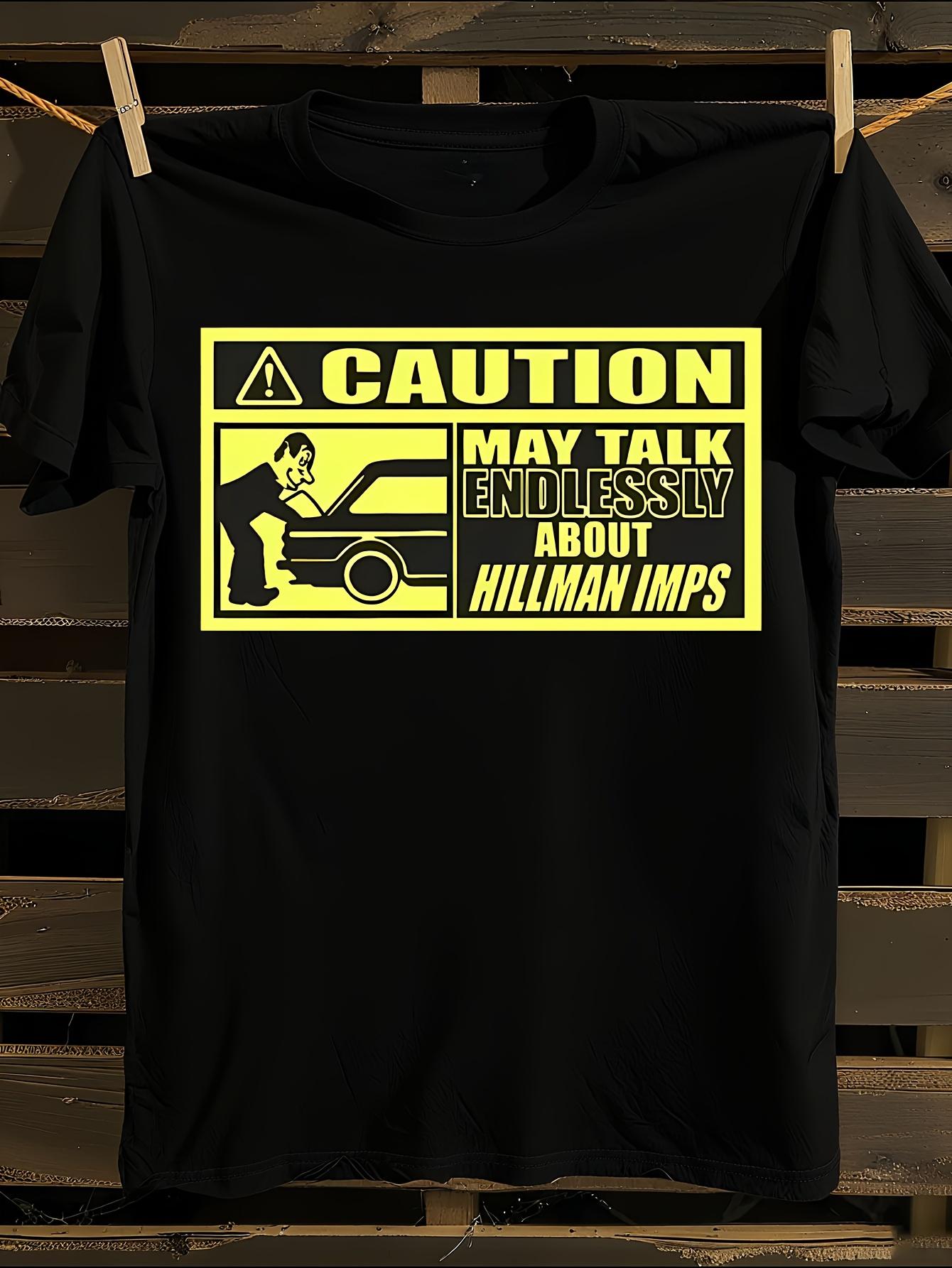 and Vintage Hillman Imp Car Enthusiast T-shirt M