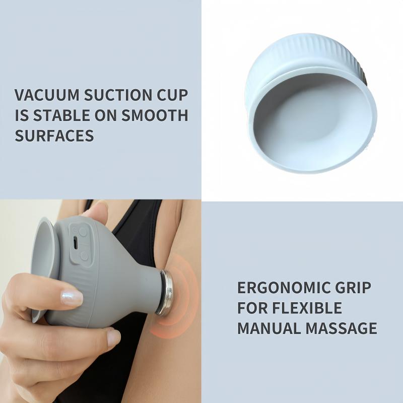 2025 Electric Acupoint Massage Device 4-head Replacement for Easy Massage Mini Hot Compress Gun Massager