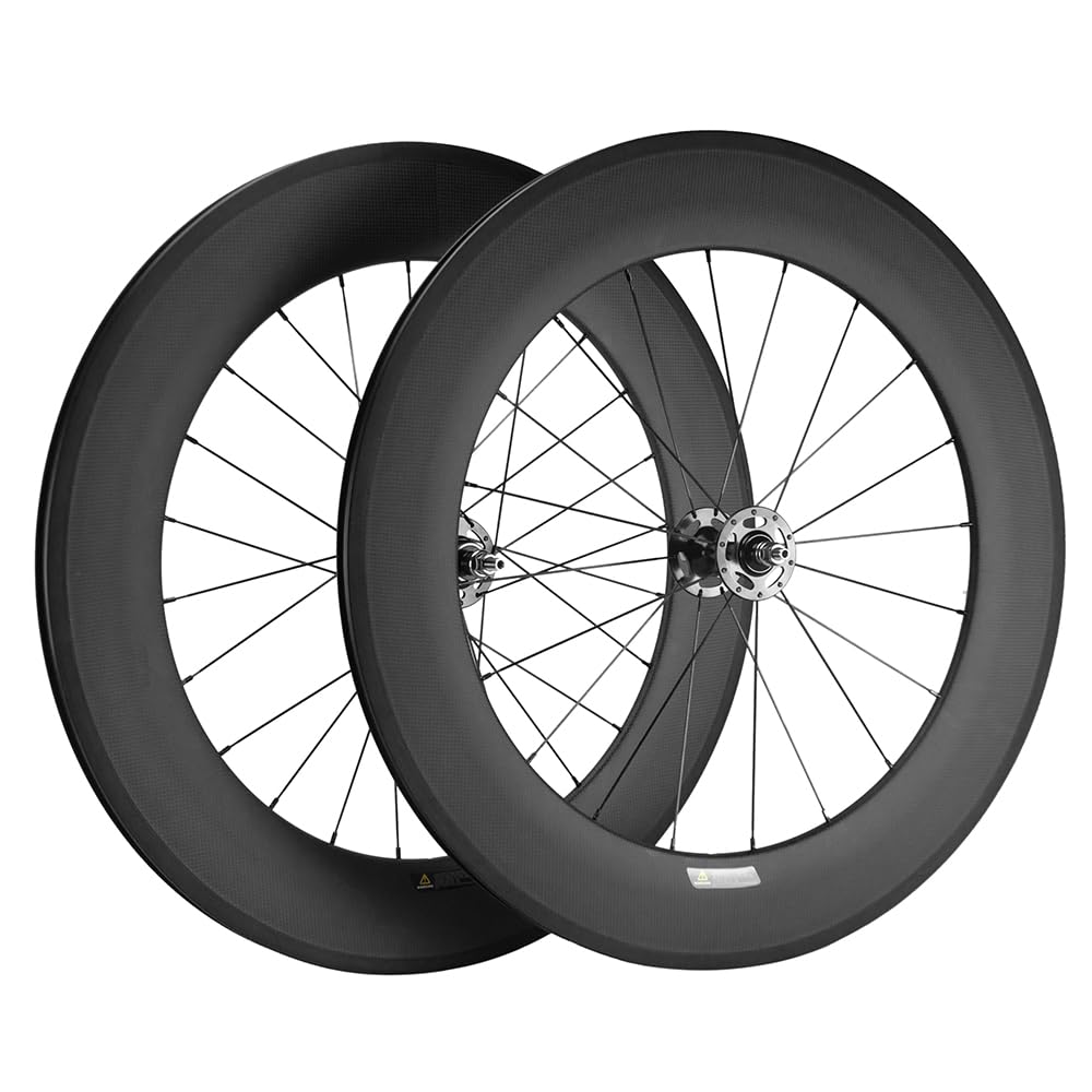 

SUPERTEAM Carbon Wheel 700C Fixed Gear Wheelset (88mm)