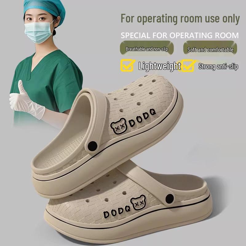 Spring/Summer Couple's One-Piece EVA Shoes: Comfortable, Casual, Puff Design, Non-Slip Sole.