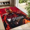 Custom Name "Iron Man: Power Glory" Carpet Rug Customizable Soft Washable Anti-Slip Home Living Room Sofa Mats Personalized Rug. 0909284