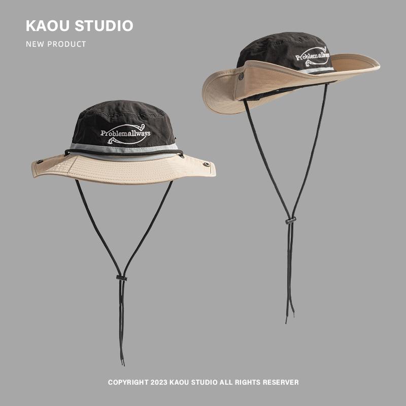 

Quick Drying Kids Bucket Hat for Women Men Uv Protection Camping Mountain Climbing Hat Foldable Summer Sun Beach Hat adult чорний