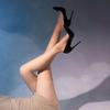 1D Ultra-thin Summer Tights For Women See Through Seamless Stockings Low Rise Open Crotch Hosiery Sexy Lingerie Nylon Pantyhose