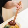2Pcs Wooden Spoon Kids Rice Dessert Spoon Small Wood Coffee Teaspoon Long Ramen Soup Spoons Japanese Cutlery Kitchen Tableware