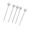 1 Box 50Pcs Corsage Pins White Pearl Head Straight Needle Sewing Marker Pin for Wedding Dress