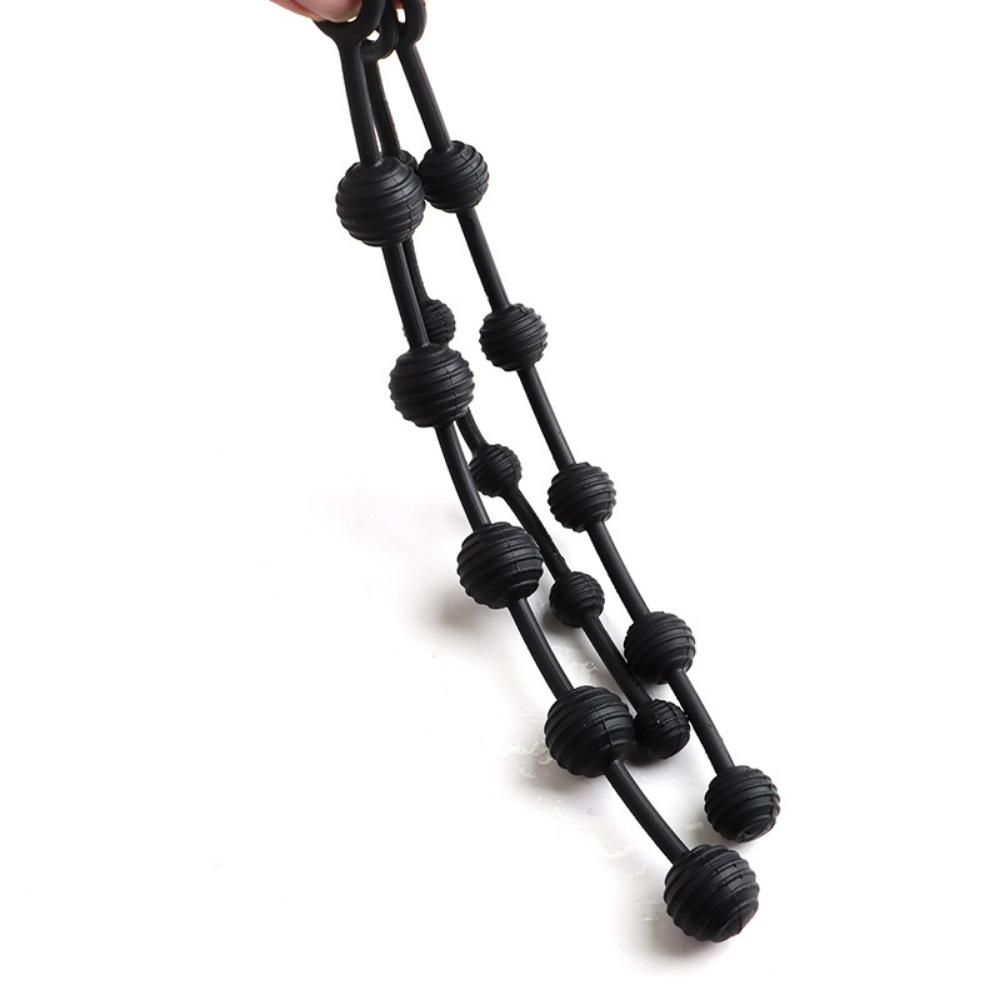 Silicone Anal Plug with Anal Bead Anus Dilator Butt Plug Vagina Anus Masturbator Stimulus Adult Sex Toys for Women Men Couples