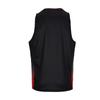 Under Armour Quick-Drying Breathable Pullover Versatile Basketball Vest Men Tops Black Red 25500134-006