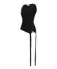 Saendeulig String Layered Sleeveless_Black