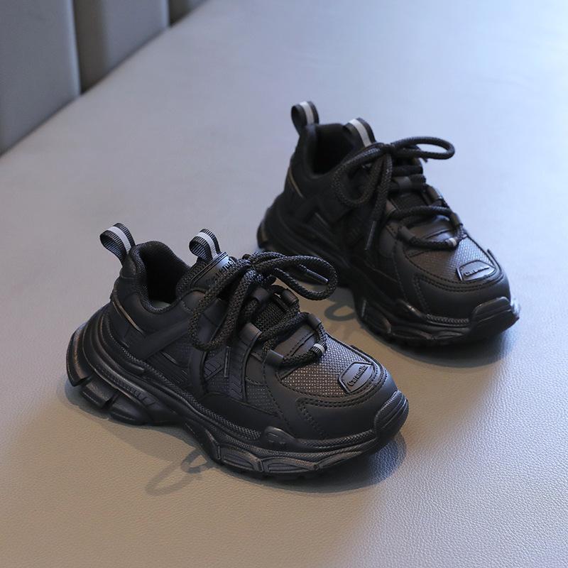 

Children s sports shoes Girls dad shoes 2025 spring and autumn new middle-aged and older children s mesh student running boys shoes 26-30 whole box shot 45 pairs