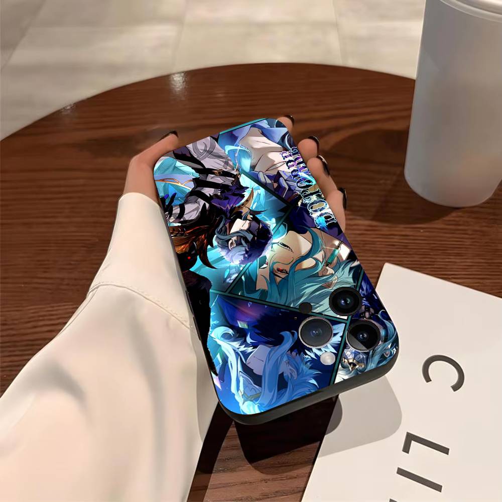 G-Genshin Impact D-Dottore Phone Case For iPhone 17,16,15,14,13,12,11,Pro,Max,Plus Shockproof Cover