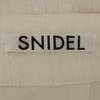 SNIDEL Unused SWFP192110 Linen pants 1 white Women Used