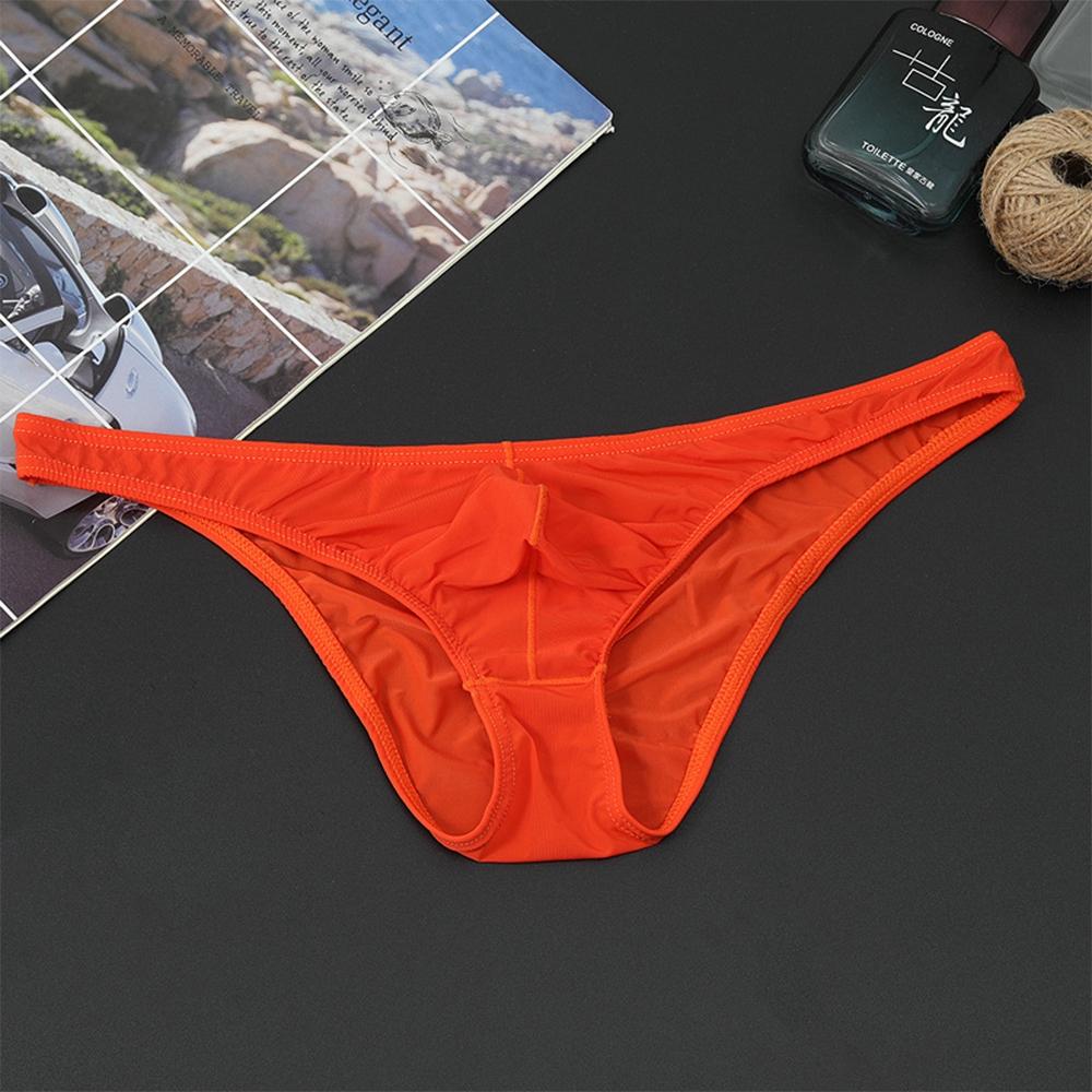 Men\'s Brief Male Underwear Mens Panties Milk Silk