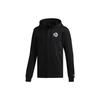 Solid Color Zipper Hooded Jacket 'Black' Men's DP5713