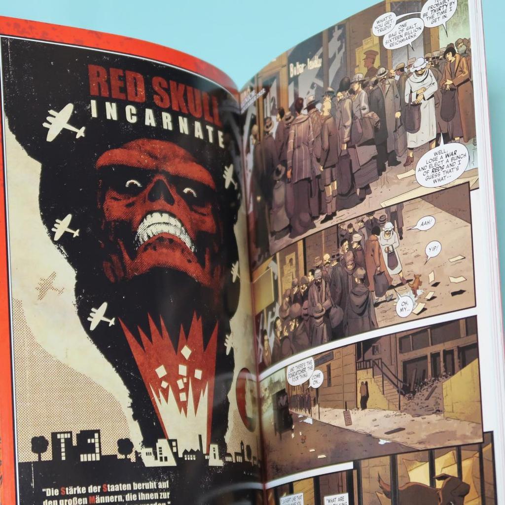 [USED] Sale! Foreign Books, American Comics, RED SKULL, Marvel