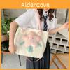 Soft Canvas Student Bag With Plush Elements And Crossbody Style