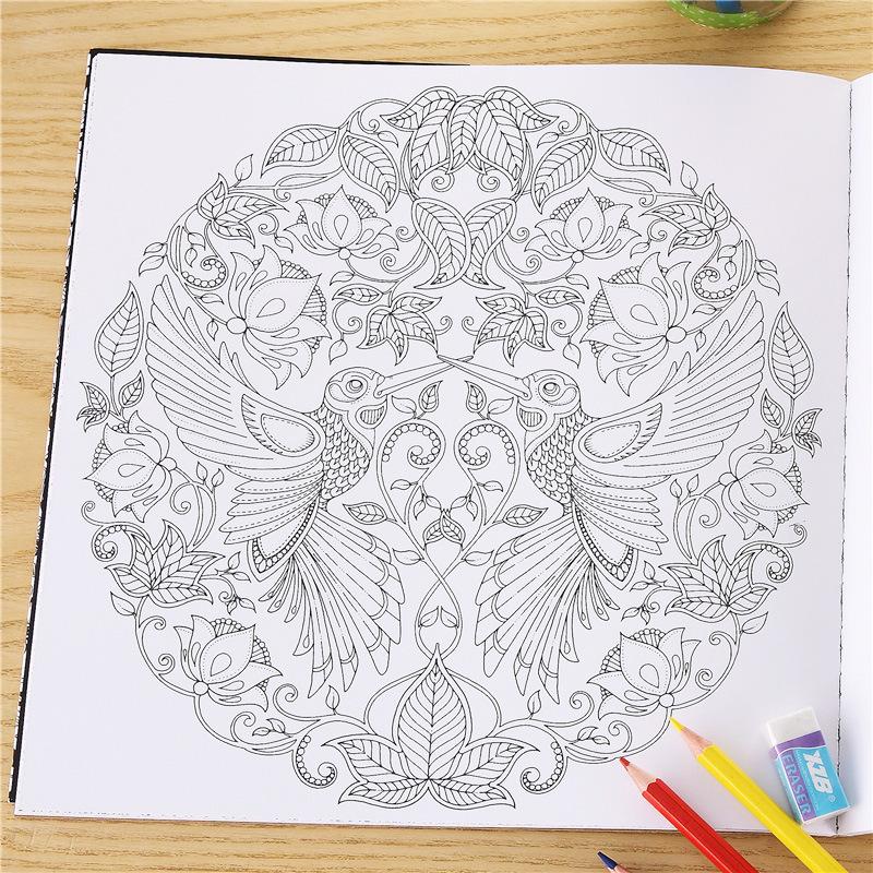 Magic Forest Adult Coloring & Stress Relief: Doodling & Drawing Picture Book for Students